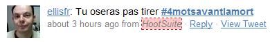 4 mots avant la mort