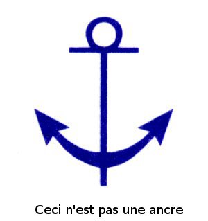 ceci n'est pas une ancre