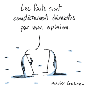 faits versus opinion